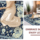 Artistic Vintage Patterned Flourish(Blue)