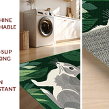 Cozy Rustic Wildlife Imagery(Green)