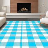 Stylish Tassel Edged Cozy Look(Blue)