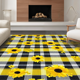 Stylish Black and Yellow Tartan(Yellow)