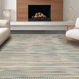 Ultra Soft Area Rug, Non Slip, Stain Resistant, Washable Area Rugs for Living Room, Bedroom, Timeless Rustic Jute Style(Beige)