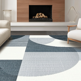 Contemporary Gray Floral Motif(Gray)