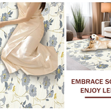 Cozy Floral Texture Display(Beige)