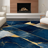 Dynamic Color Contrast Marble Design(Blue)