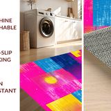 Chic Whimsical Color Burst Motif(Pink)