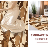 Charming Rustic Cow Imagery(Beige)
