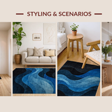 Dynamic Oceanic Motif(Blue)
