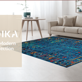 Chic Contemporary Color Splash(Blue)