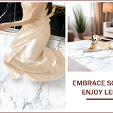 Ultra Soft Area Rug, Non Slip, Stain Resistant, Washable Area Rugs for Living Room, Bedroom, Luxury Soft Modern Rug with Shimmering Gold Accents(White)
