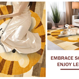 Colorful Lion Face Accent(Beige)