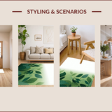Charming Earthy Tones Runner(Green)
