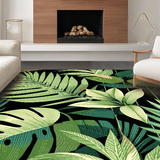 Elegant Leafy Botanical Motif(Green)