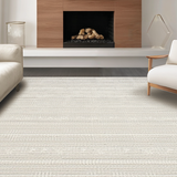 Elegant Neutral Textured Weave(Beige)