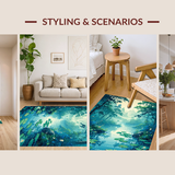 Bright Cool Hues with Imagery(Green)
