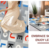 Fun Abstract Alphabetic Art Design(Gray)