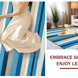 Chic Abstract Linear Aesthetic(Blue)