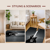 Contemporary Musical Theme Decor(Black)