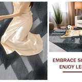 Elegant Monochrome Lattice Design(Black)