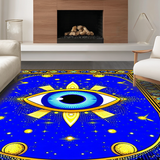 Striking Bold Medallion Arrangement(Blue)