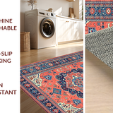 Cozy Vintage Ogee Design Vibe(Red)