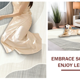 Trendy Textured Ombre Style(Beige)