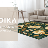 Luxurious Gold Flecked Design(Green)