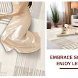 Trendy Softened Geometric Aesthetics(Beige)
