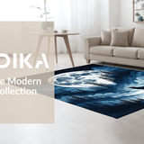 Dreamy Night Sky Wolf Illustration(Blue)