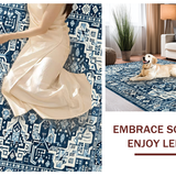 Vibrant Geometric Coastal Aesthetic(Blue)