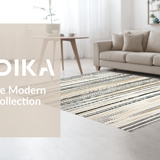 Chic Vintage Inspired Striped Motif(Beige)