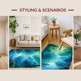 Delightful Cartoonish Pond Elements(Blue)