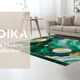 Emerald Gold Marble Elegance(Green)