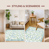 Tranquil Green and White Natural Theme(White)