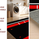 Chic Modern Black and Red(Black)