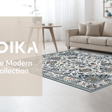 Elegant Geometric Gray Palette(White)
