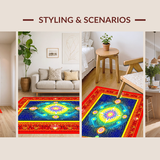 Eclectic Spiritual Symbolic Artwork(Red)