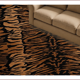 Ultra Soft Area Rug, Non Slip, Stain Resistant, Washable Area Rugs for Living Room, Bedroom, Bold Wildlife Inspired Decor(Brown)