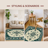Striking Colorful Ogee Influence(Beige)