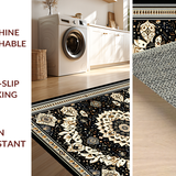 Chic Earthy Toned Circular Design(Black)