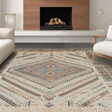 Artful Brown and White Trellis(Gray)