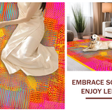 Contemporary Bright Patterned Motif(Yellow)