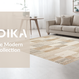 Artful Rustic Ogee Shape Design(Beige)