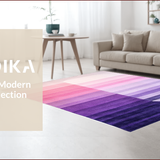Ultra Soft Area Rug, Non Slip, Stain Resistant, Washable Area Rugs for Living Room, Bedroom, Gradient Soft Pastel Aesthetic(Pink)