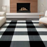 Contemporary Cozy Plaid Aesthetic(Black)
