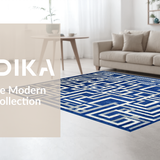 Sophisticated Tiled Fusion(Blue)