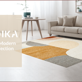 Abstract Wool Viscose(Beige)