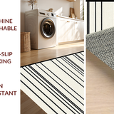 Ultra Soft Area Rug, Non Slip, Stain Resistant, Washable Area Rugs for Living Room, Bedroom, Rustic Geometric Pattern Play(Beige)