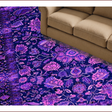 Vibrant Vintage Paisley Aesthetic(Purple)