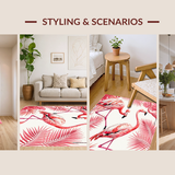 Delightful Cheerful Bath Decor(Pink)