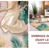 Earthy Toned Geometric Arrangement(Pink)